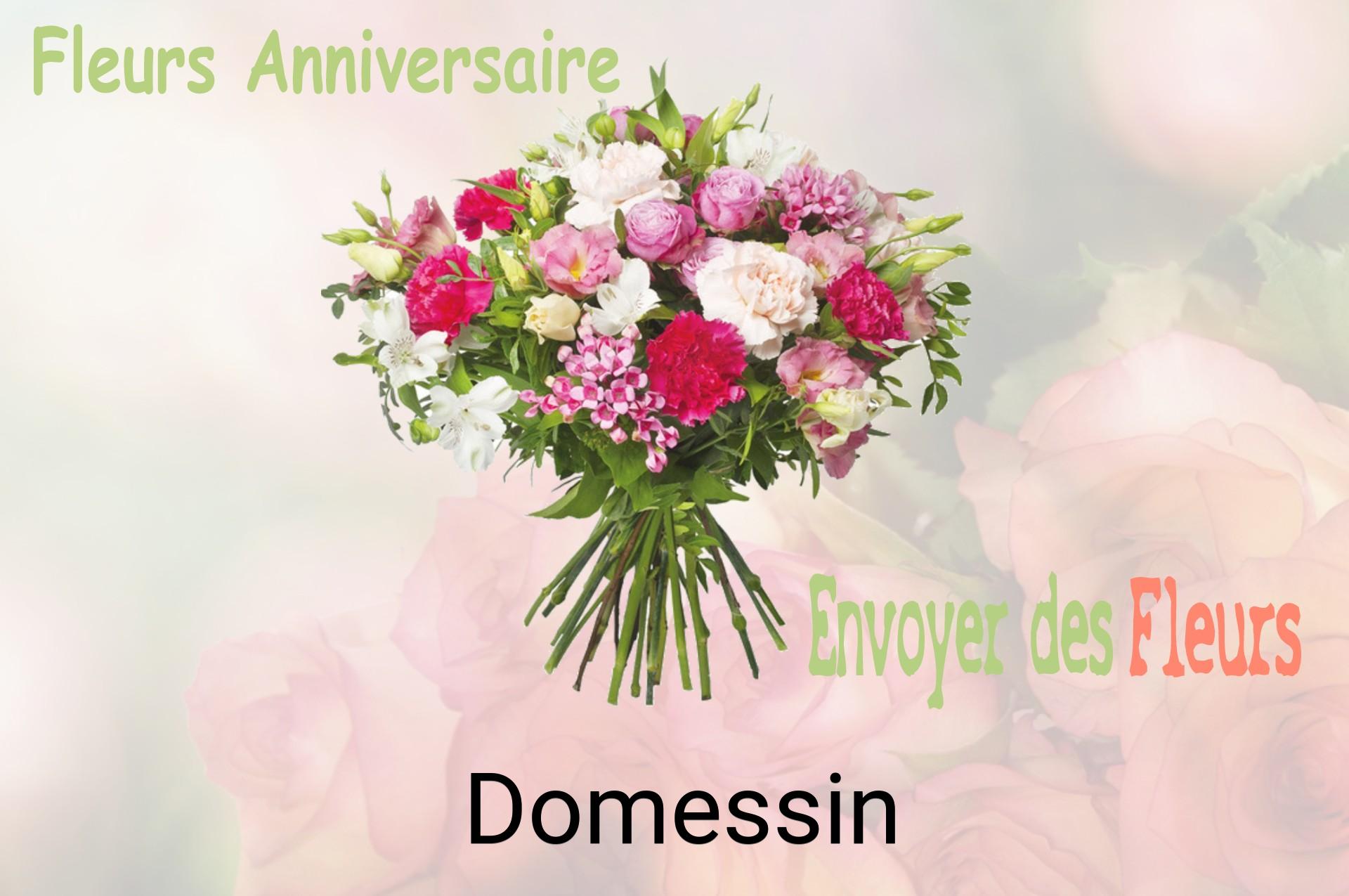 Bouquet de fleurs d’anniversaire livré à Domessin